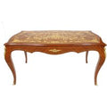Casa Padrino Luxus Barock Schreibtisch Mahagoni Intarsien / Gold 160 cm - Antik Stil SekretÃ¤r Luxus MÃ¶bel