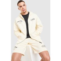 Supply & Demand Remus Full Zip Hoodie, Creme