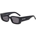 PALM ANGELS Unisex PERI003 Giorgina 1007 Black Occhiali da sole outlet Acetato Nero Grigio Squadrata Normale