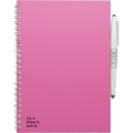 MOYU Uitwisbaar Notitieboek A5 - Passion Pink - Hardcover