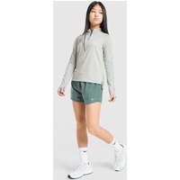 Nike Girls' Dri-FIT Woven Shorts Junior, grön