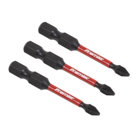 Sealey Premier Pozi #1 Impact Power Tool Bits 50mm - 3pc