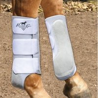 Professional's Choice Easy-Fit Splint Boots stinchiere posteriori Bianco