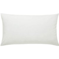 50/50 Percale, Standard Pillowcase, White
