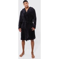Albornoz Con Capucha, Negro