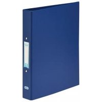 Elba Ring Binder PVC 2 O-Ring Size 25mm A4 Blue Ref 400001508 Pack 10