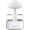 7 Colour Changing Rain Cloud Humidifier Table Lamp - ABS+PP Plastic, LED, 450ml, Modern Design | Wowcher