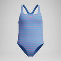 Maillot de bain Fille Medalist imprimé bleu