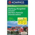 Carta escursionistica n. 2802. Marburg, Murgebiet, Drautal-Maribor, Pomurje, Dravska dolina 1:75:000