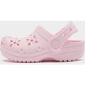Crocs Classic Clog Flower Bébé - Rose, Rose