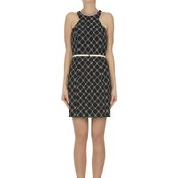 Printed mini dress