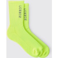 Common Pace Reflective Socks, Amarillo