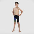 Jungen Fastskin Junior Endurance+ High Waisted Jammer in Schwarz