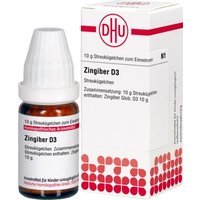 ZINGIBER D 3 Globuli 10 g Globuli