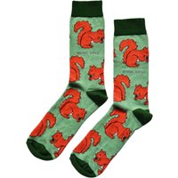 Save the Red Squirrels Bamboo Socks | UK Adult 7-11