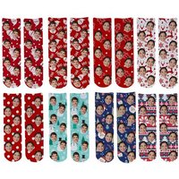 Personalised Christmas Face Socks! | Wowcher