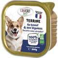 Canichef Bio Paté Grain Free Manzo e Verdure per Cani - 300 g, 12 pezzi