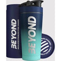 Light & Dark Blue Beyond Stainless Steel Protein Shaker