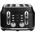 Rangemaster RMCL4S201BK 4 Slice Toaster - Matte Black