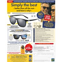 Polychromatic Polarised Sunglasses