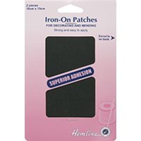 Hemline Cotton Twill Patches Bottle