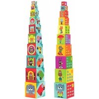 DJECO stapeltoren voertuigen 12 mnd+