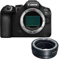 Canon EOS R6 Mark III Mirrorless Camera Body with EF-EOS R mount adapter