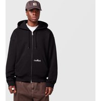 Carhartt WIP Label Zip Hoodie, negro