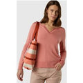North Sails - Maglia con scollo a V in viscosa e cotoneNorth SailsCoral hazeXS
