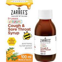 Zarbee Kids Cough & Sore Throat Syrup 100ml