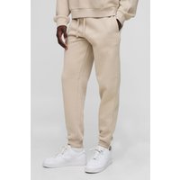 Basic Bm Signature Regular Fit Jogger, Beige