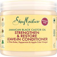Shea Moisture Après-Shampoing Sans Rinçage Stimulant & Réparateur Intense à l'Huile de Ricin Noir de Jamaïque