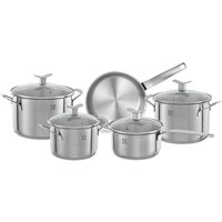 Jogo de Panelas Electrolux Inox com 5 Peças Design com Fundo Triplo
