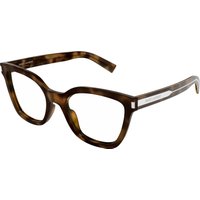 SAINT LAURENT Kvinde SAINT LAURENT SL 748 003 Optiske stel Acetat Havana Transparent Cat Eye