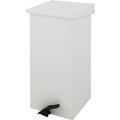 Afvalbak Carro-kick 55 liter Wit | 55 liter | Met pedaal | Vuurbestendig