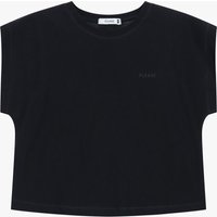 Cropped Top ärmellos mit Rundhalsausschnitt