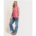 Weird Fish Women's Alia Jersey T-Shirt, Pink