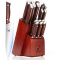 One steak Knife |16-Piece Japanese Knife Block Set