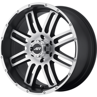 American Racing Wheel AR901 Machined Black - 20x9 - 6x139.7 Bolt Pattern - 20 Offset Rims