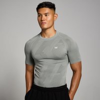 Męski bezszwowy T-shirt z grafiką z kolekcji Tempo MP – Storm - S