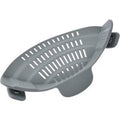 Adjustable Silicone Clip-On Pot Strainer - Heat Resistant, Dishwasher Safe, 5 Colours | Wowcher