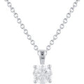 Libretto 18ct White Gold 0.50ct Diamond Pendant