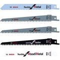 Bosch Genuine 5 Piece Mixed Recipro Saw Blade Set for KEO and Other Garden Saws