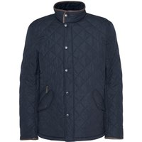 Barbour Powell Quilted Jacket - Navy - XL