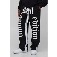 Oversized Bm Limited Edition Gusset Joggers, Negro