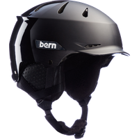 Bern Hendrix MIPS Carbon Winter Helmet - Matte Black Hatstyle