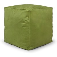 Faux Suede Cube Bean Bag