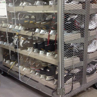 Rental Skates Rack