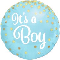 Folieballon It’s a Boy – Blauw – 45 cm
