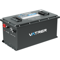 Vatrer 48V 150Ah Lithium Golf Cart Battery 200A BMS 7680Wh Max 10.24kW Power Output